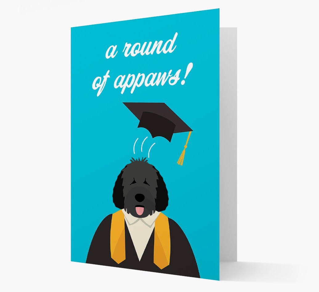 'A Round of Appaws!' - Personalised {breedFullName} Card