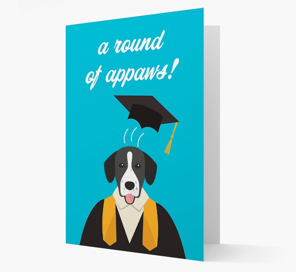 'A Round of Appaws!' - Personalised {breedFullName} Card