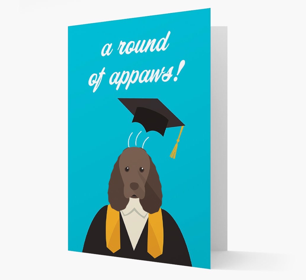 'A Round of Appaws!' - Personalised {breedFullName} Card
