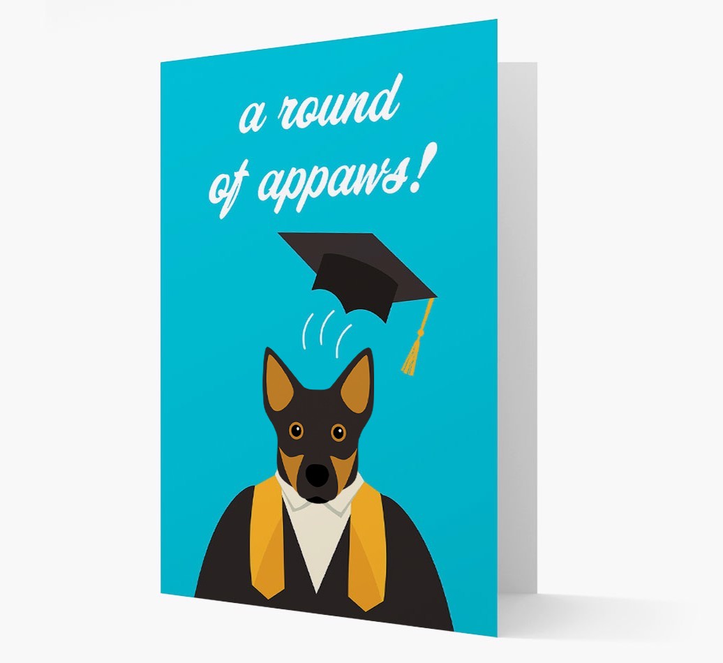 'A Round of Appaws!' - Personalised {breedFullName} Card