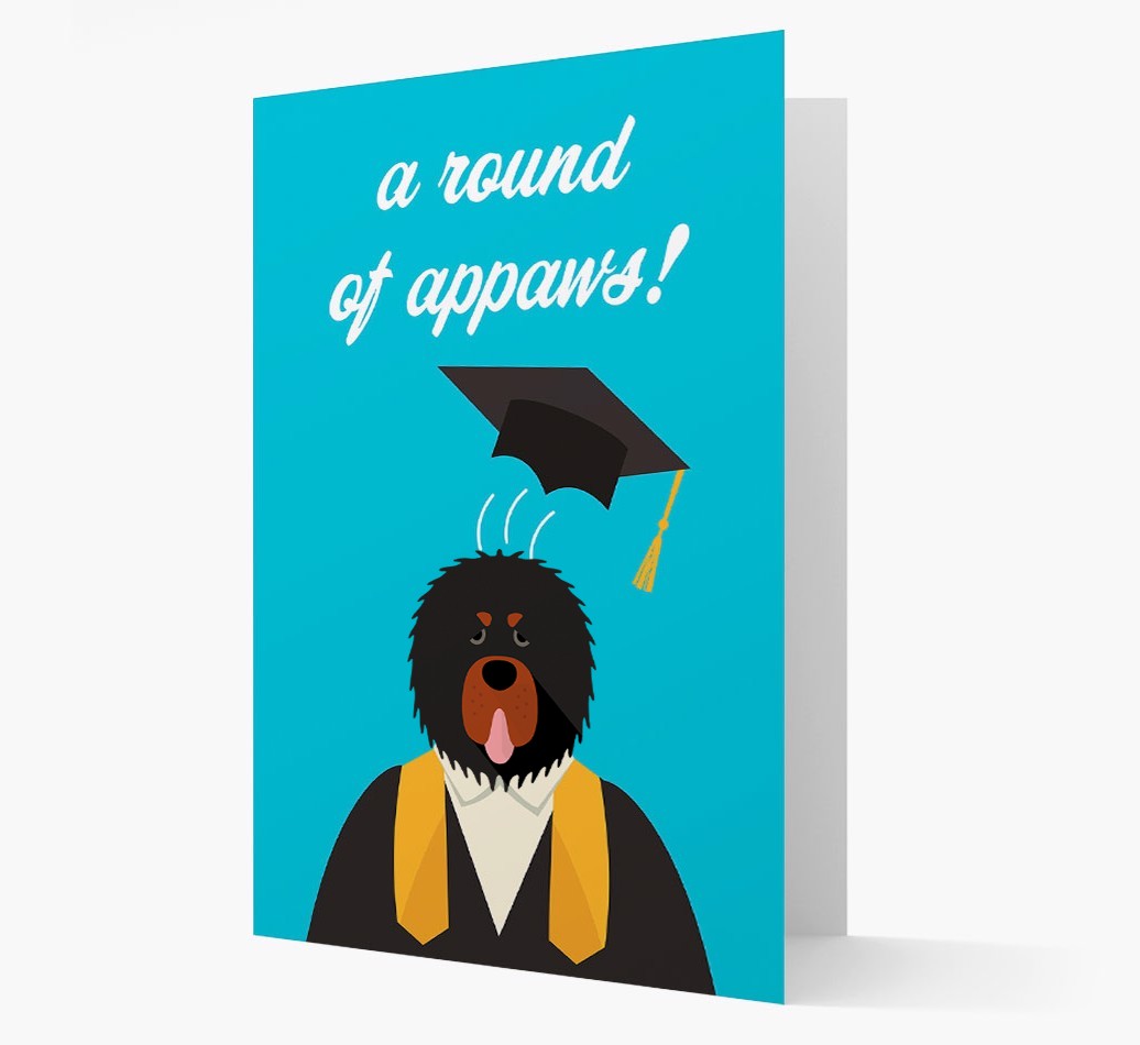 'A Round of Appaws!' - Personalised {breedFullName} Card