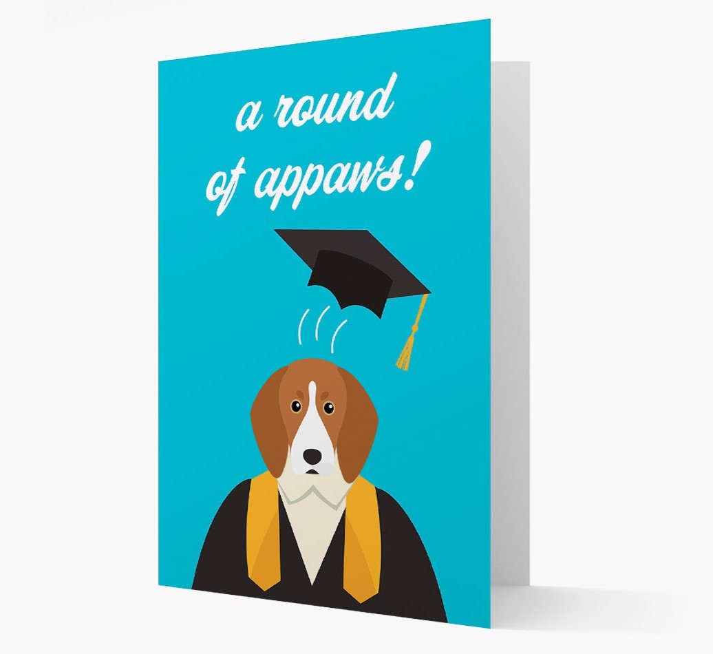 'A Round of Appaws!' - Personalised {breedFullName} Card