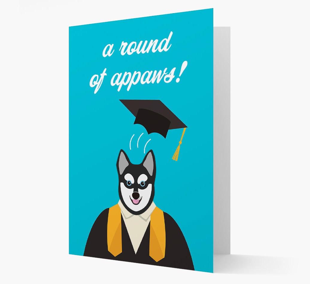 'A Round of Appaws!' - Personalized {breedFullName} Card