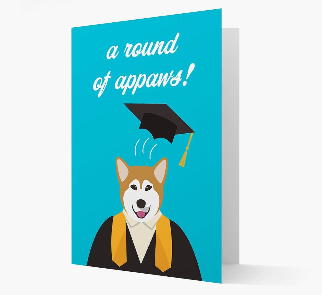 'A Round of Appaws!' - Personalized {breedFullName} Card
