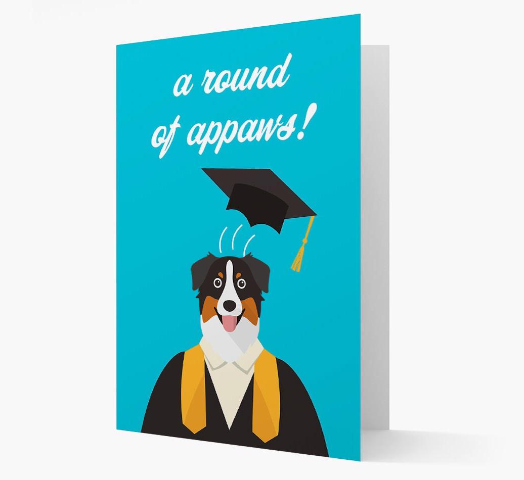 'A Round of Appaws!' - Personalized {breedFullName} Card