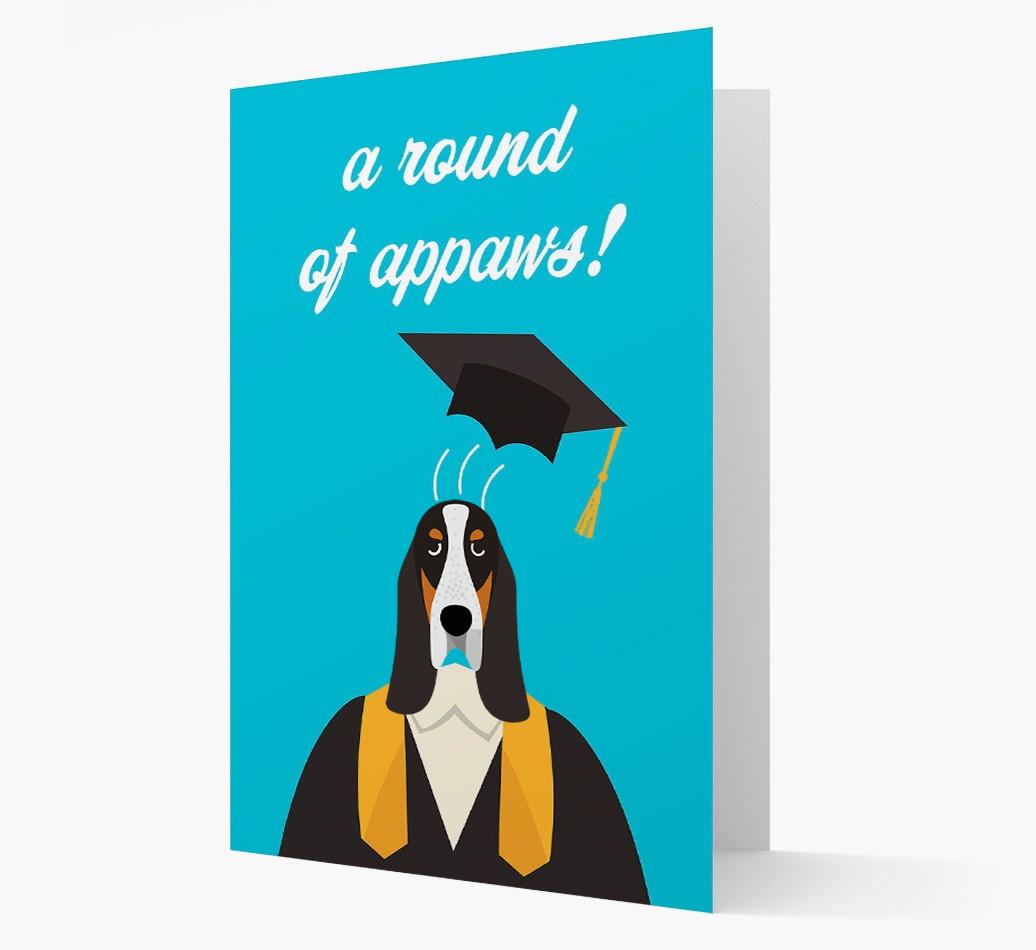 'A Round of Appaws!' - Personalized {breedFullName} Card