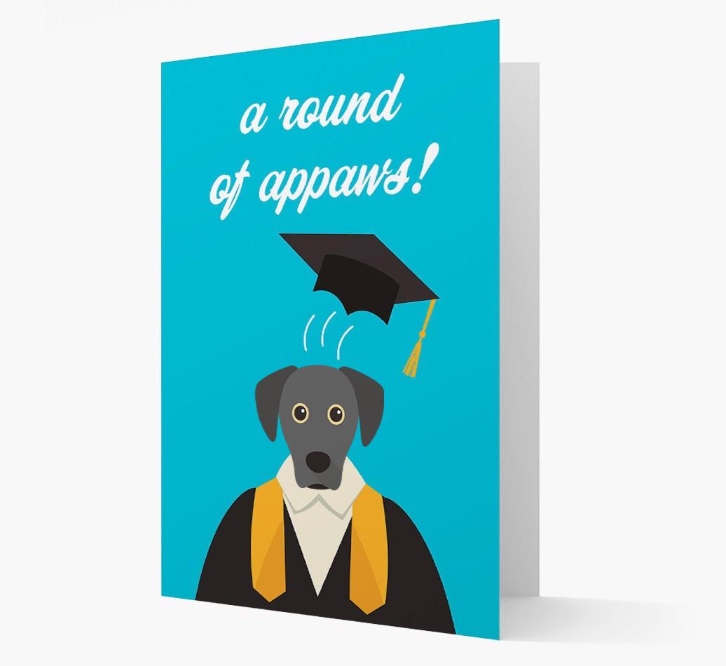 'A Round of Appaws!' - Personalized {breedFullName} Card