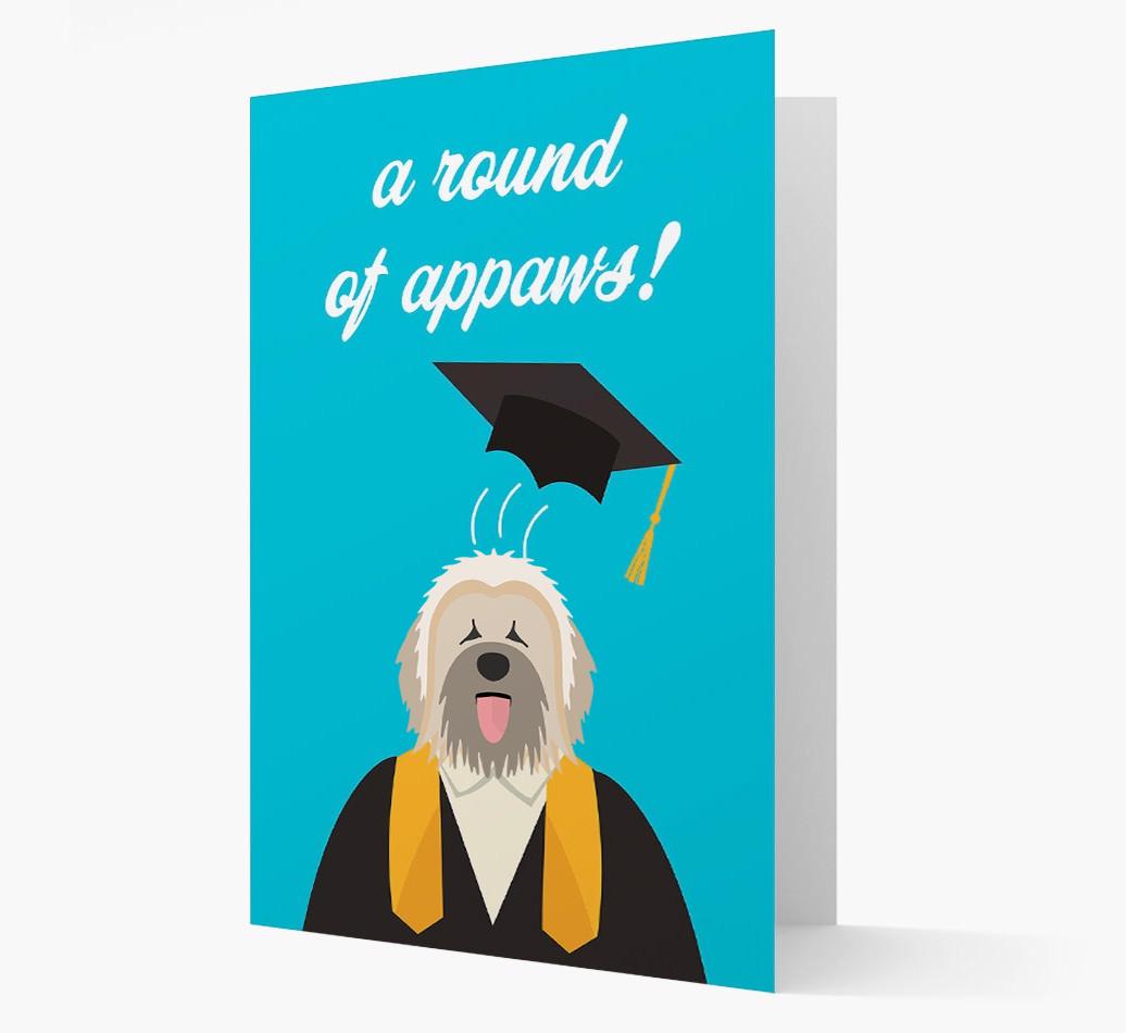 'A Round of Appaws!' - Personalized {breedFullName} Card