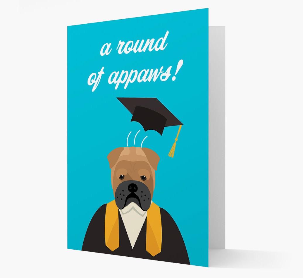 'A Round of Appaws!' - Personalized {breedFullName} Card
