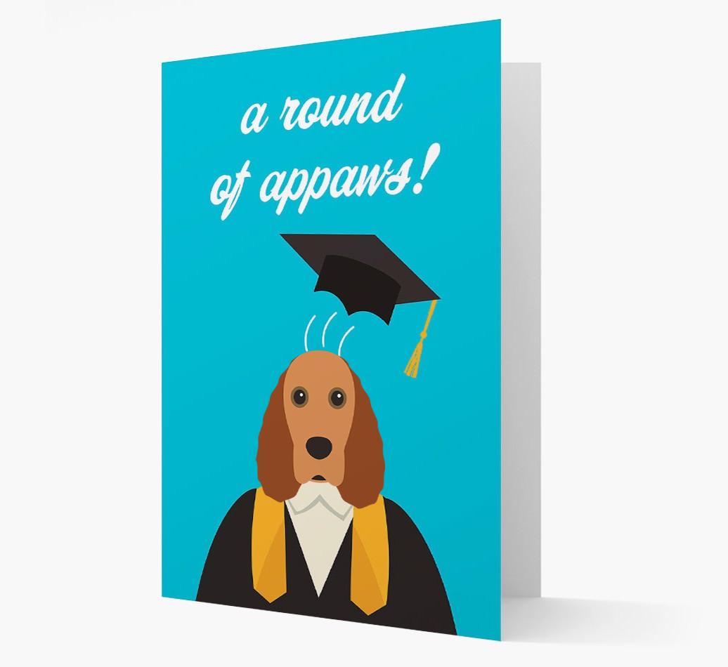 'A Round of Appaws!' - Personalized {breedFullName} Card