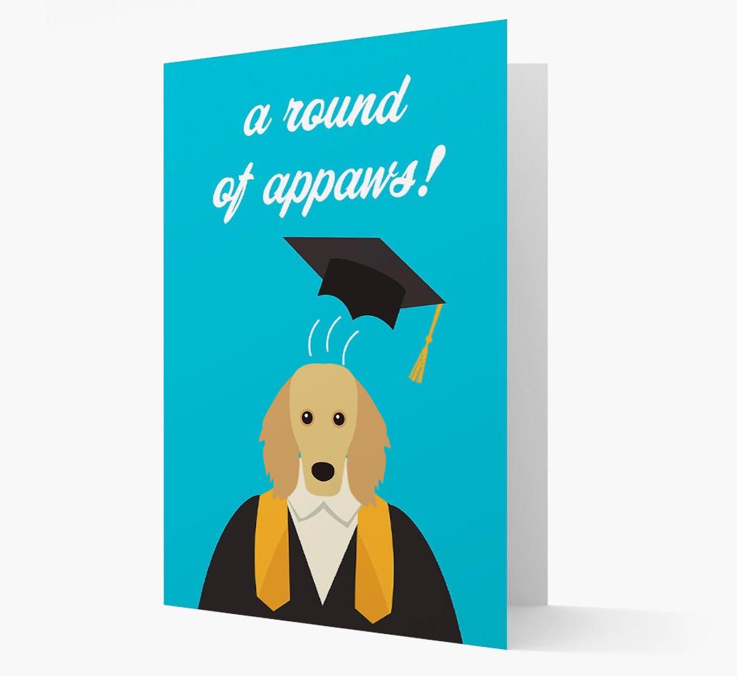 'A Round of Appaws!' - Personalized {breedFullName} Card