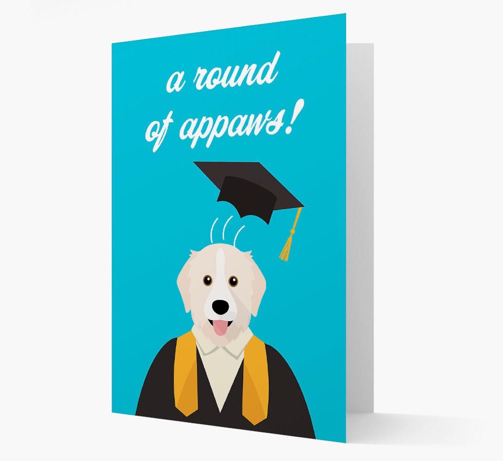 'A Round of Appaws!' - Personalised {breedFullName} Card