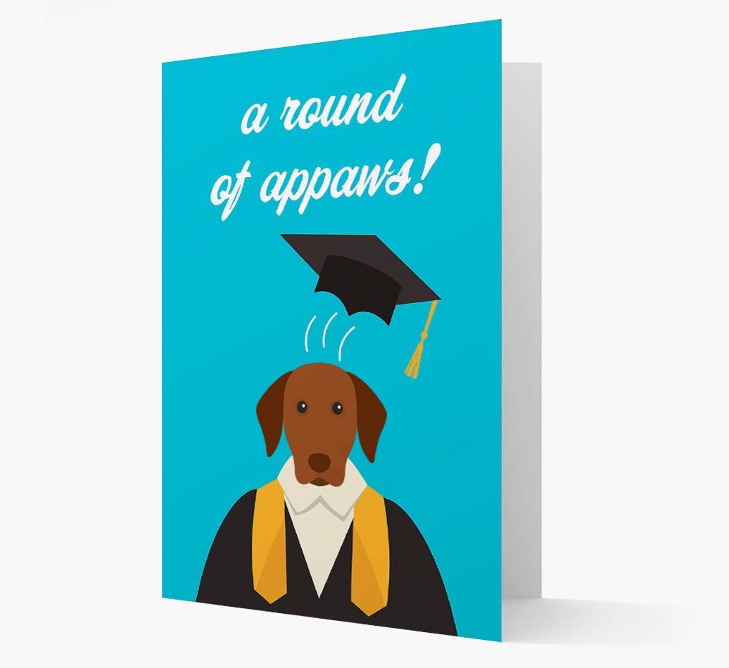 'A Round of Appaws!' - Personalised {breedFullName} Card
