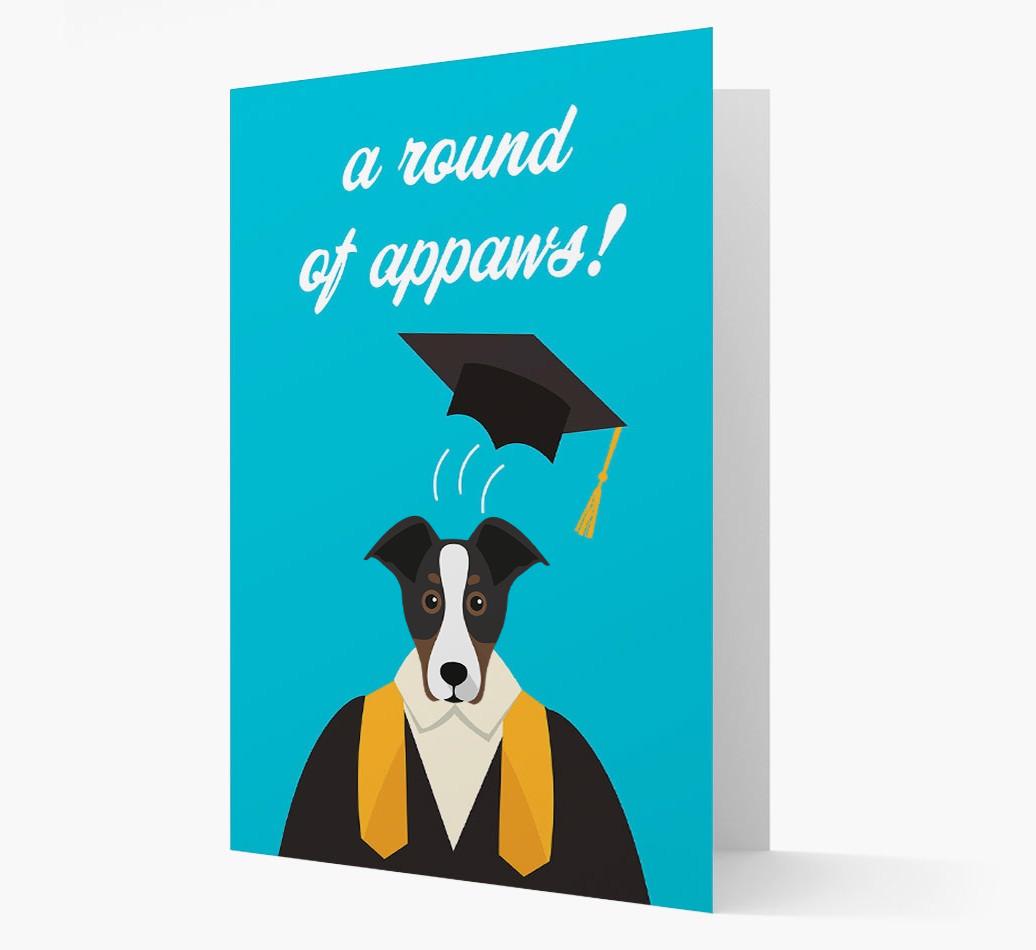 'A Round of Appaws!' - Personalized {breedFullName} Card