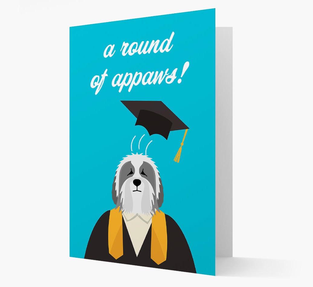 'A Round of Appaws!' - Personalized {breedFullName} Card