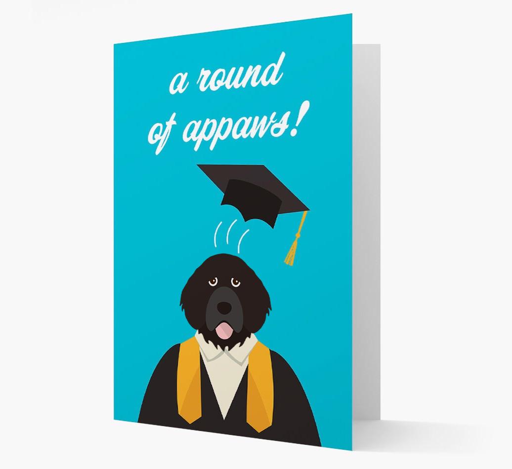 'A Round of Appaws!' - Personalized {breedFullName} Card