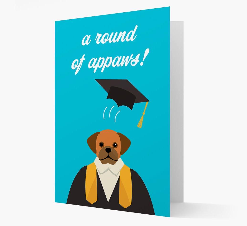 'A Round of Appaws!' - Personalized {breedFullName} Card