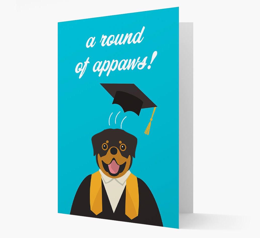 'A Round of Appaws!' - Personalized {breedFullName} Card