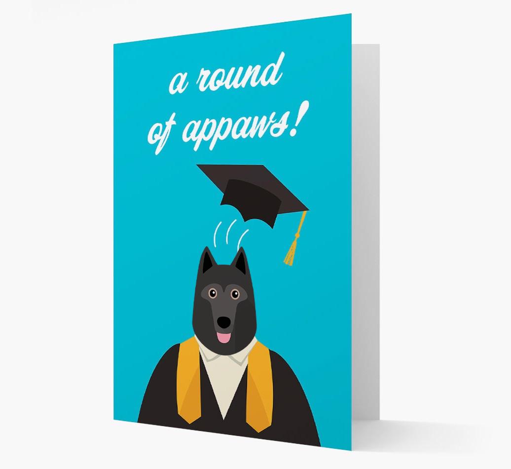 'A Round of Appaws!' - Personalized {breedFullName} Card