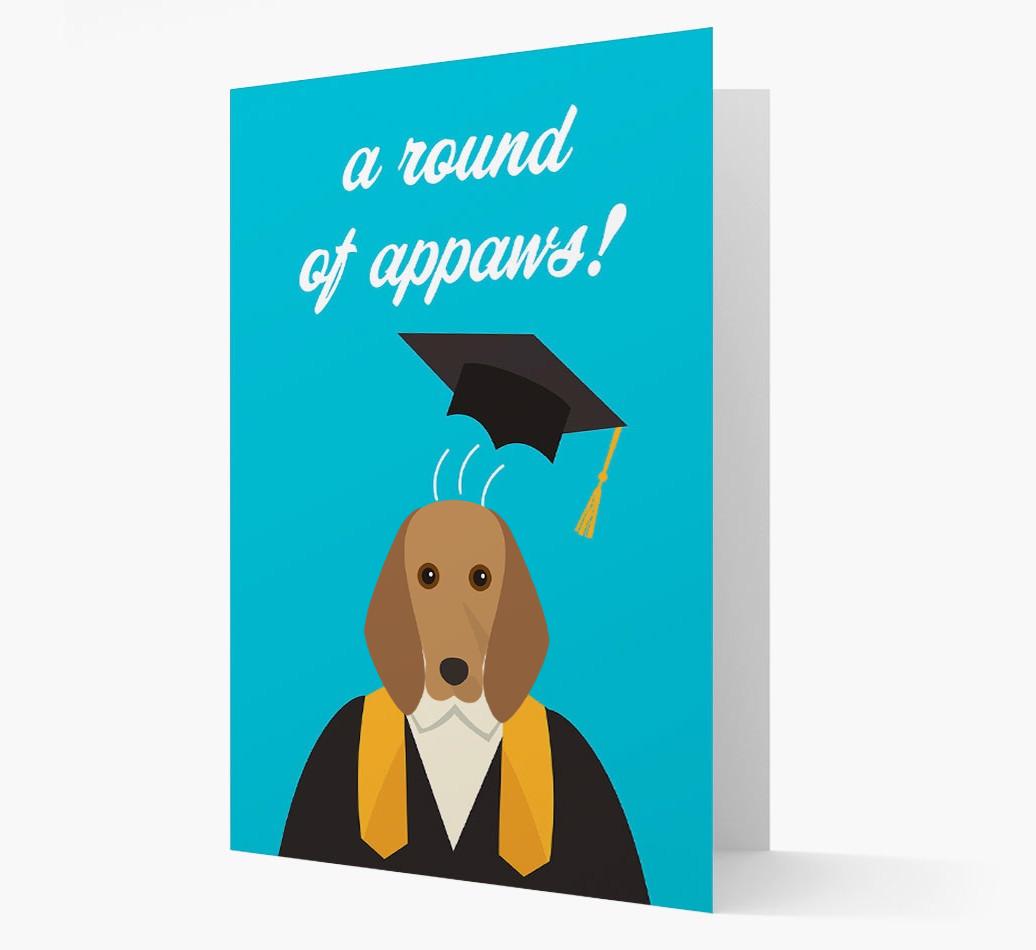 'A Round of Appaws!' - Personalized {breedFullName} Card