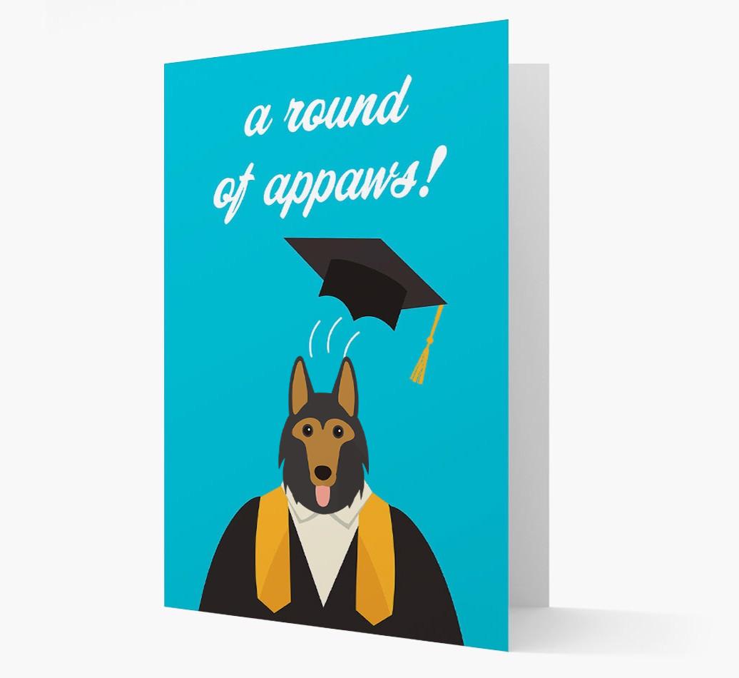 'A Round of Appaws!' - Personalized {breedFullName} Card