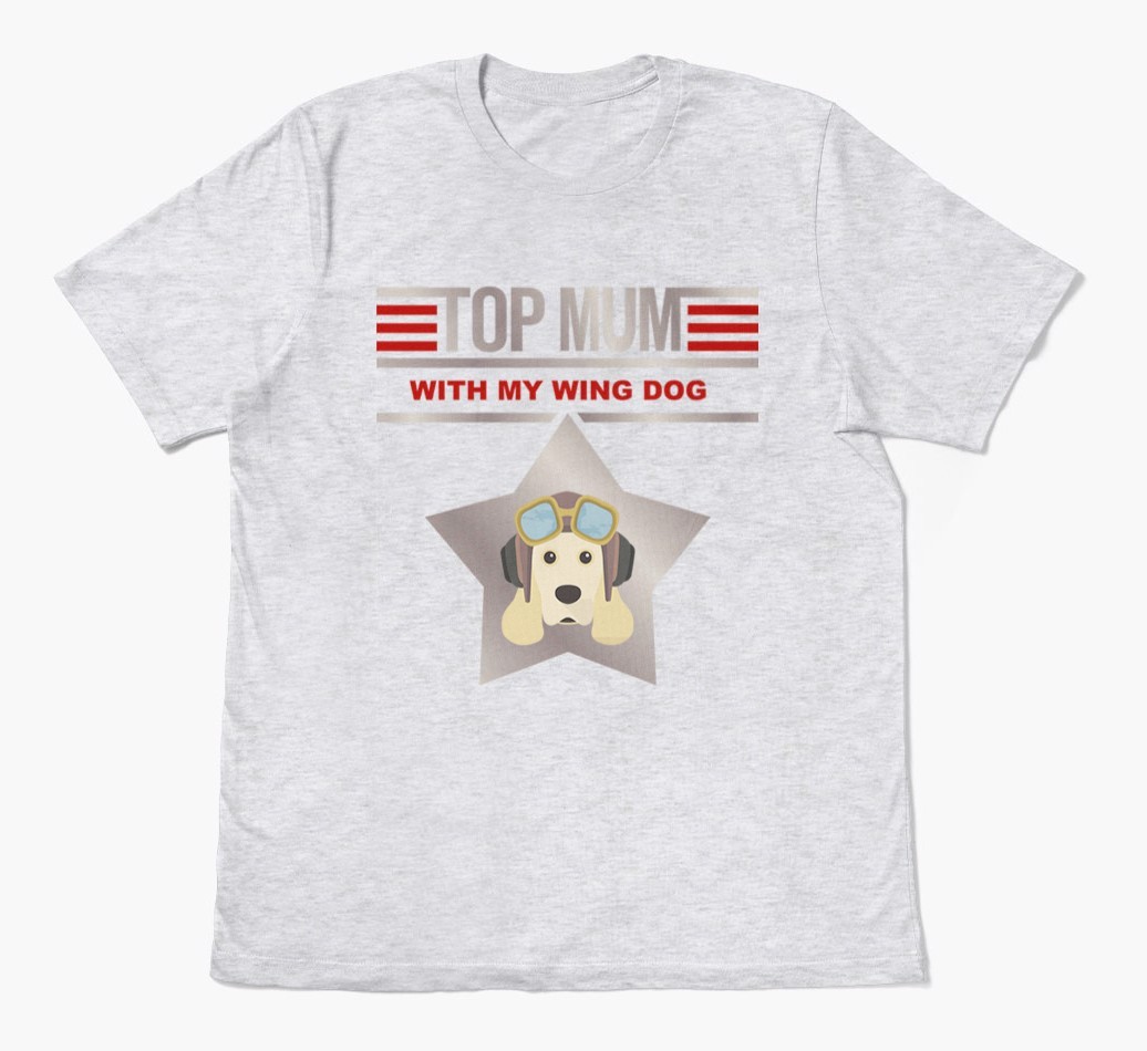 Top Mum: Personalised {breedFullName} T-shirt