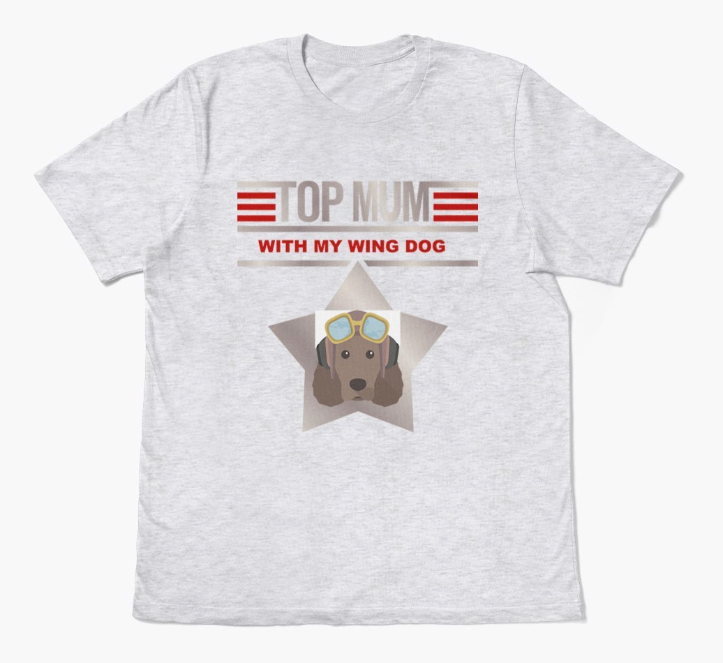 Top Mum: Personalised {breedFullName} T-shirt