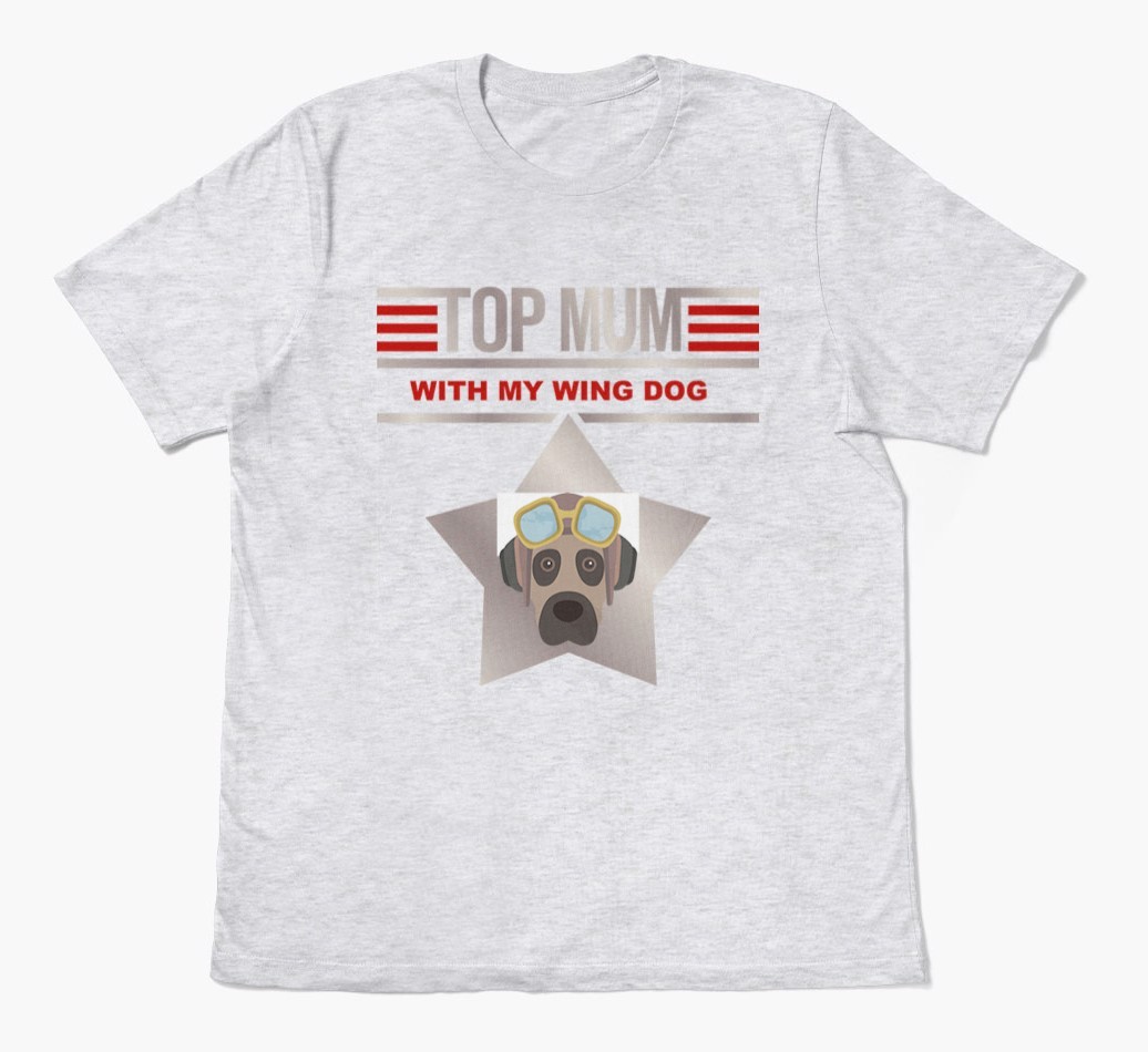 Top Mum: Personalised {breedFullName} T-shirt