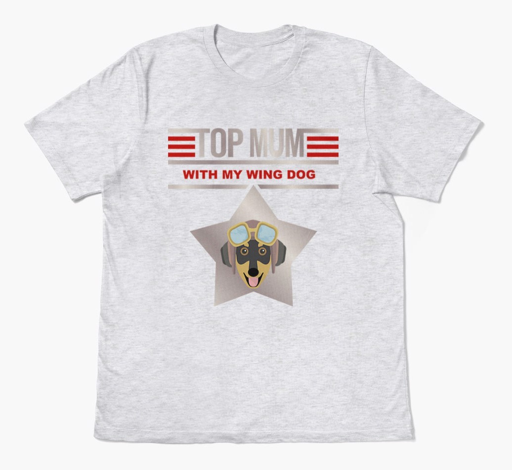 Top Mum: Personalised {breedFullName} T-shirt