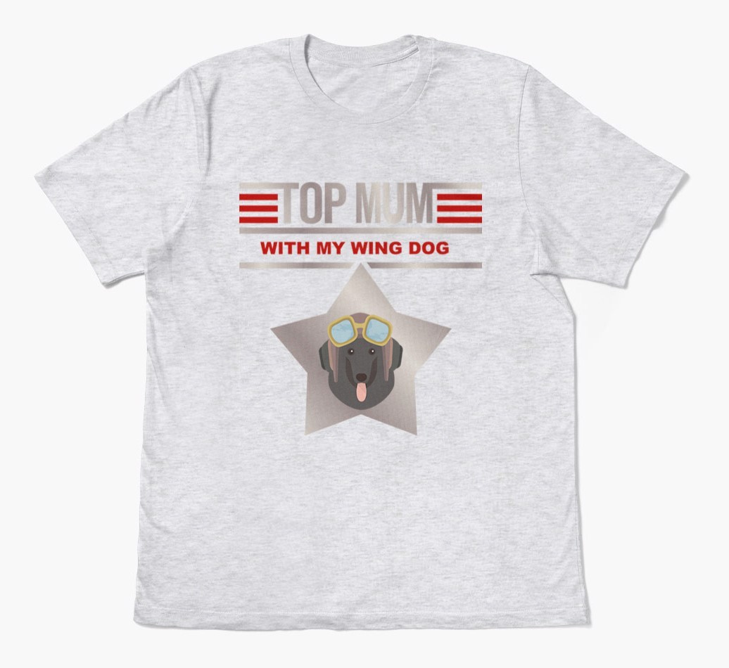 Top Mum: Personalised {breedFullName} T-shirt