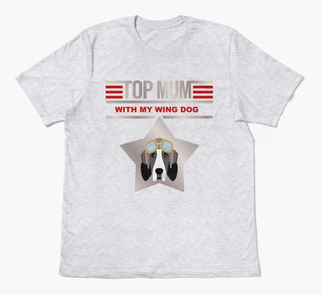 Top Mum: Personalised {breedFullName} T-shirt