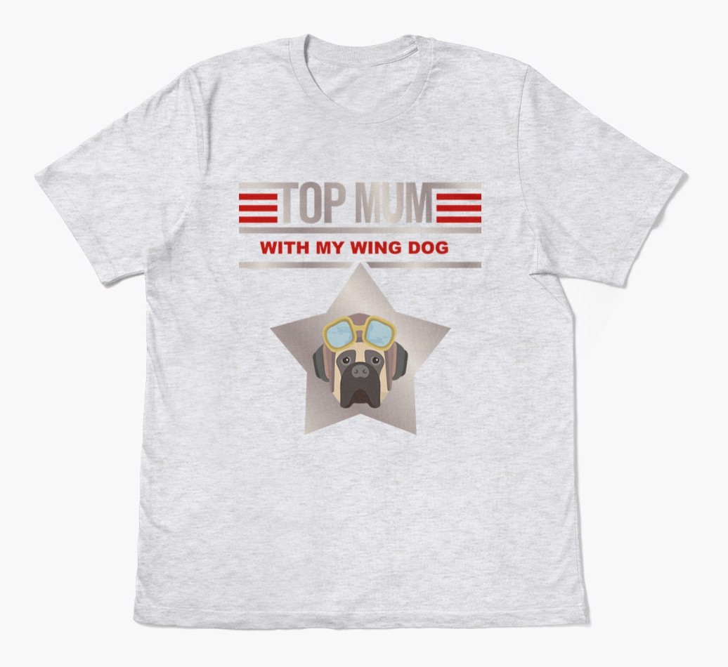 Top Mum: Personalised {breedFullName} T-shirt