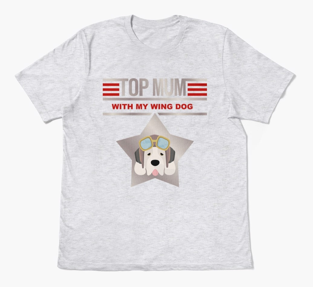 Top Mum: Personalised {breedFullName} T-shirt