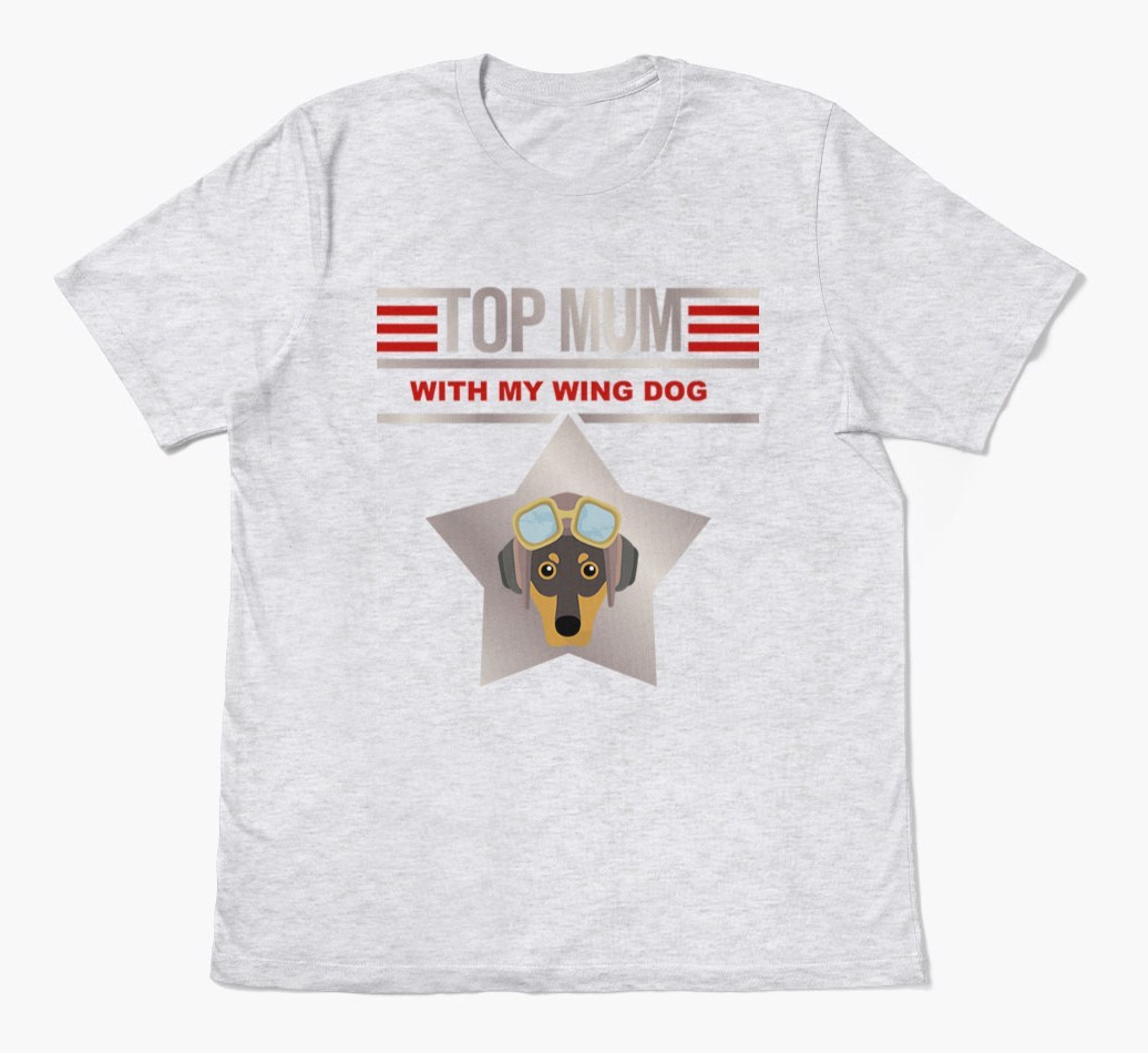 Top Mum: Personalised {breedFullName} T-shirt