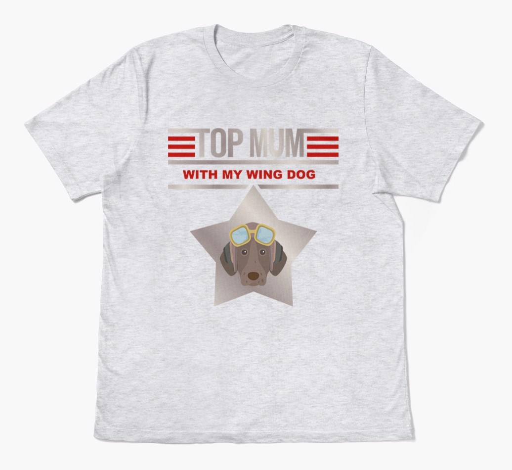 Top Mum: Personalised {breedFullName} T-shirt