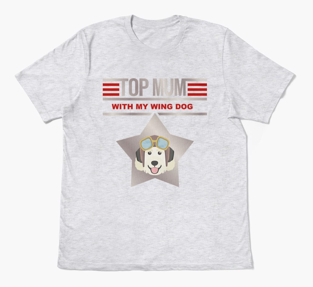 Top Mum: Personalised {breedFullName} T-shirt