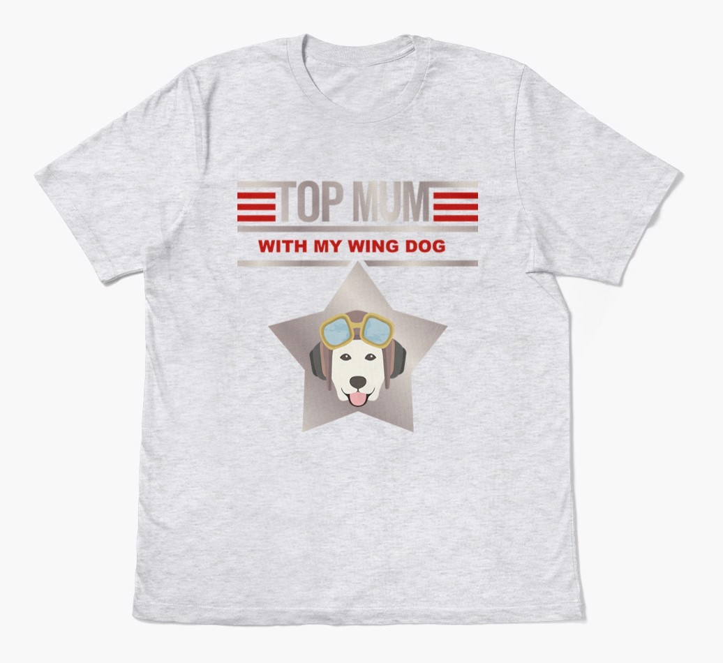 Top Mum: Personalised {breedFullName} T-shirt