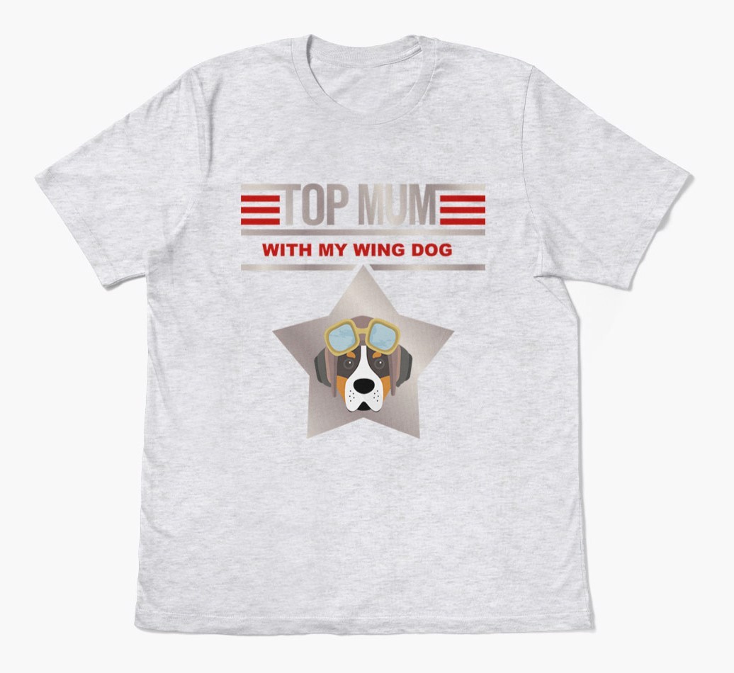 Top Mum: Personalised {breedFullName} T-shirt