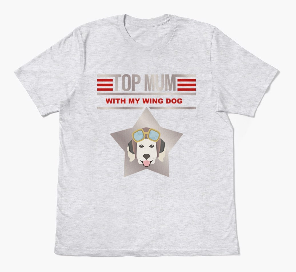 Top Mum: Personalised {breedFullName} T-shirt