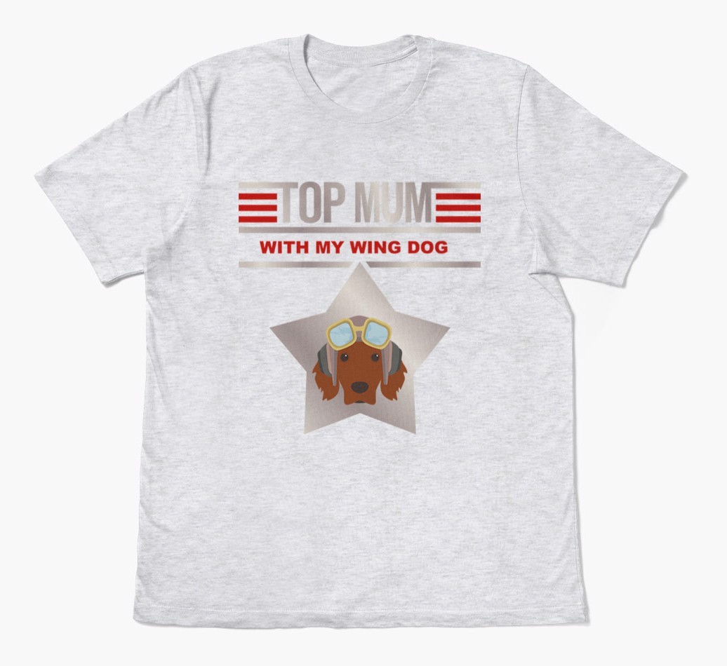 Top Mum: Personalised {breedFullName} T-shirt