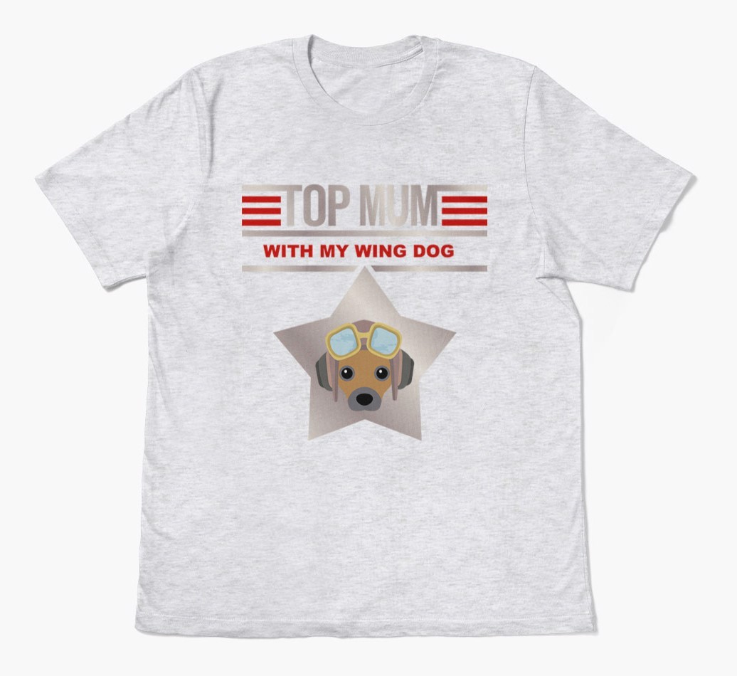 Top Mum: Personalised {breedFullName} T-shirt