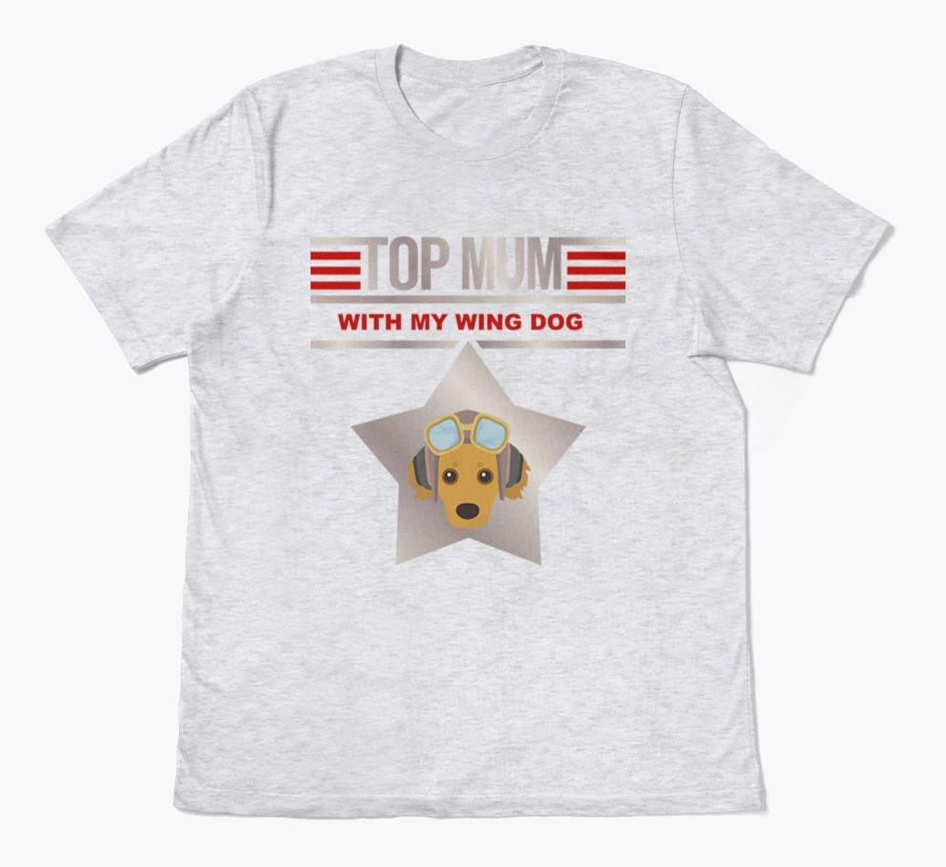 Top Mum: Personalised {breedFullName} T-shirt
