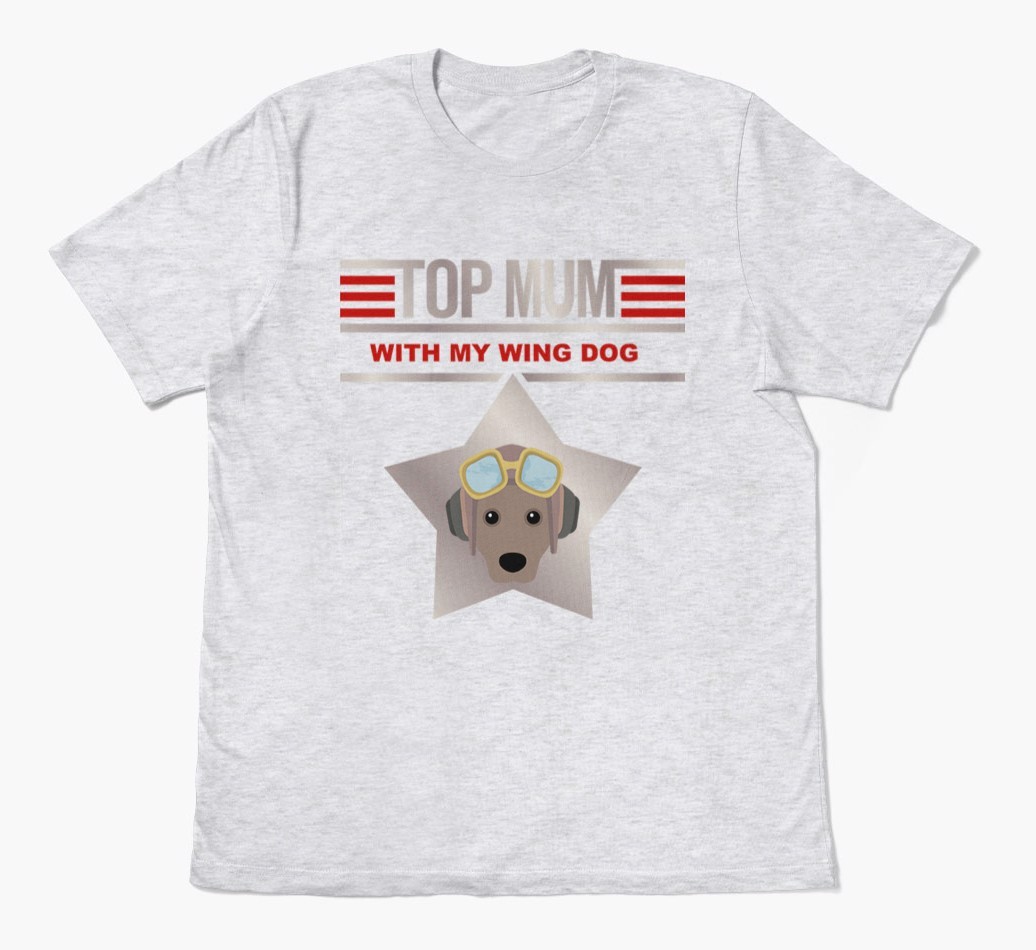 Top Mum: Personalised {breedFullName} T-shirt