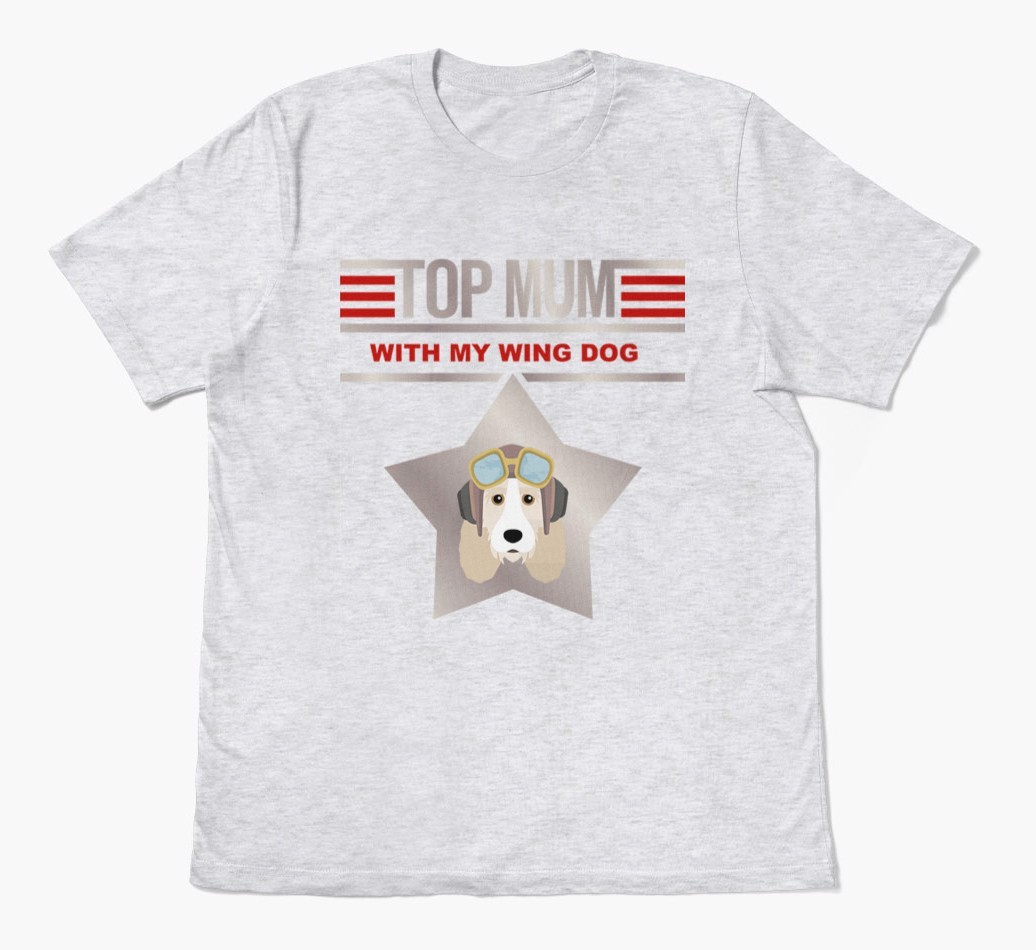 Top Mum: Personalised {breedFullName} T-shirt