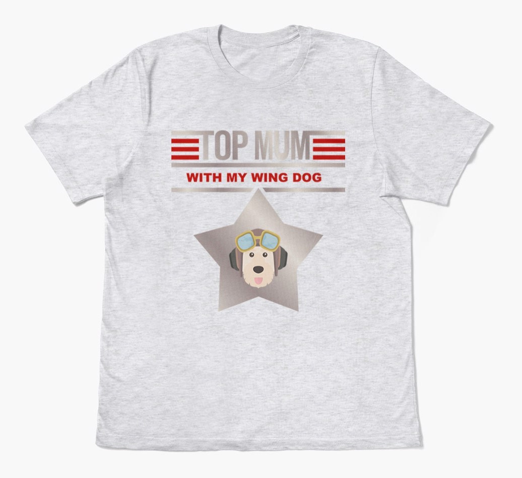 Top Mum: Personalised {breedFullName} T-shirt