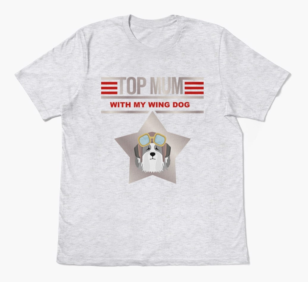 Top Mum: Personalised {breedFullName} T-shirt