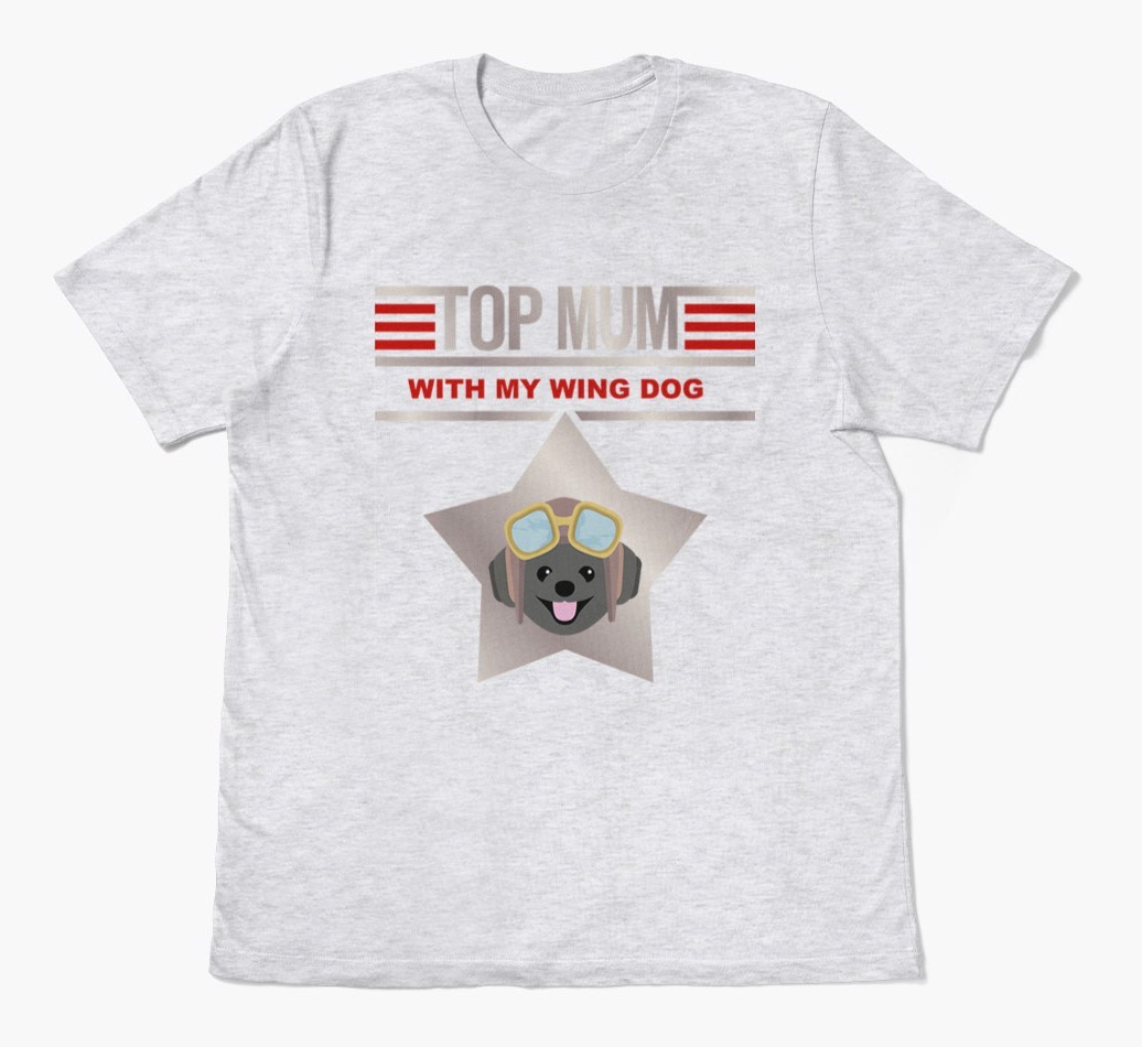 Top Mum: Personalised {breedFullName} T-shirt