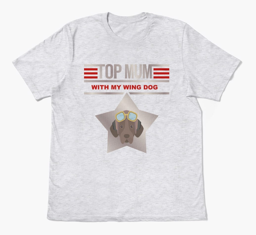 Top Mum: Personalised {breedFullName} T-shirt