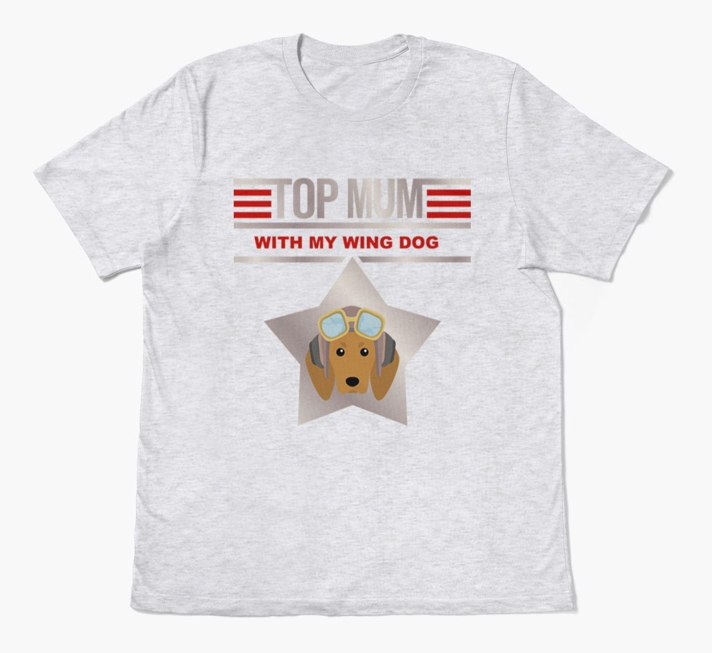Top Mum: Personalised {breedFullName} T-shirt