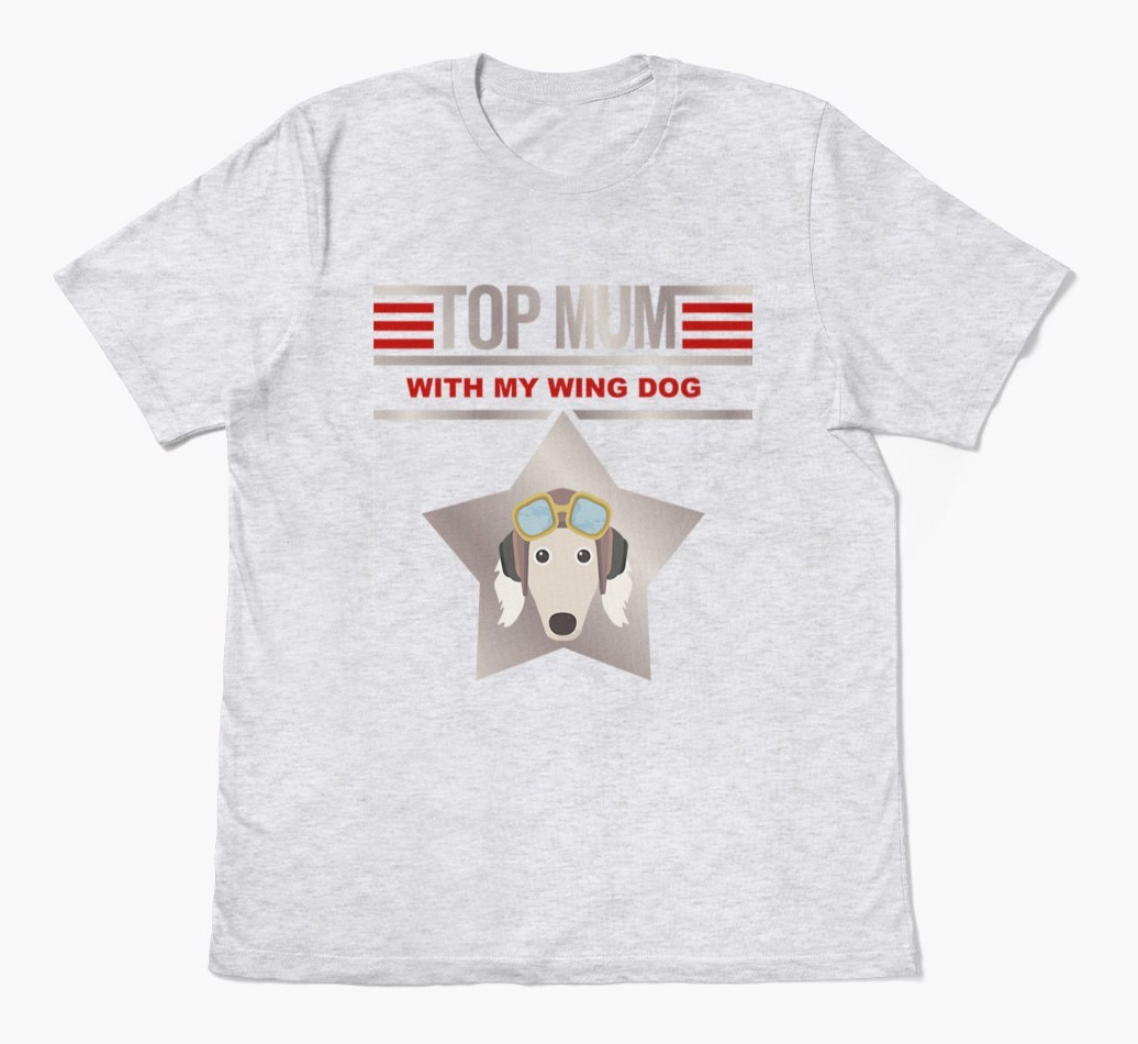 Top Mum: Personalised {breedFullName} T-shirt